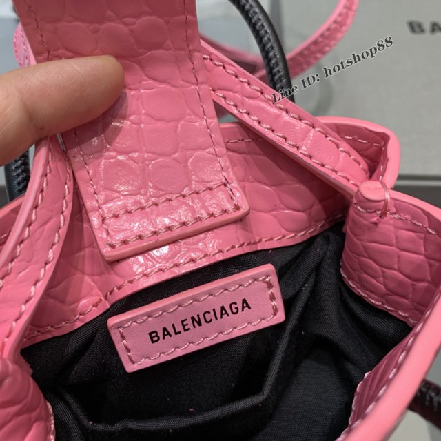 Balenciaga專櫃爆款mini手提購物袋 巴黎世家新潮迷你手機包 fyj1574